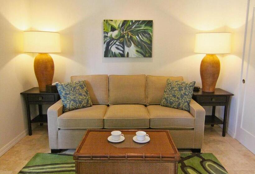 آپارتمان 1 خوابه با چشم‌انداز باغ, Castle At Kaua I Kailani