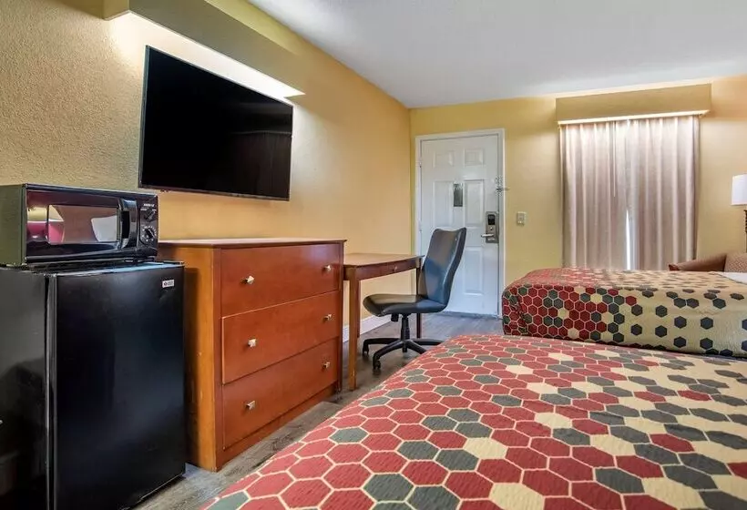 ２ダブルベッドのスタンダードルーム, Econo Lodge