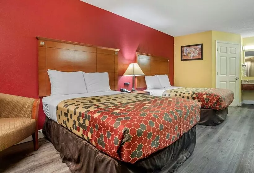２ダブルベッドのスタンダードルーム, Econo Lodge