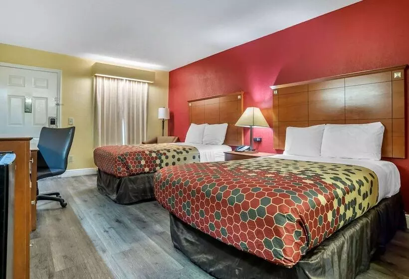 ２ダブルベッドのスタンダードルーム, Econo Lodge