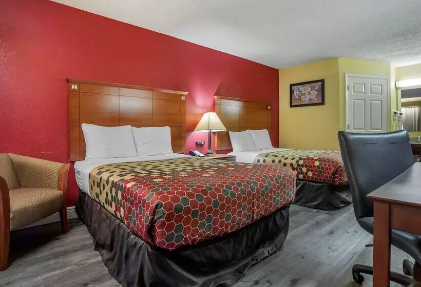 ２ダブルベッドのスタンダードルーム, Econo Lodge
