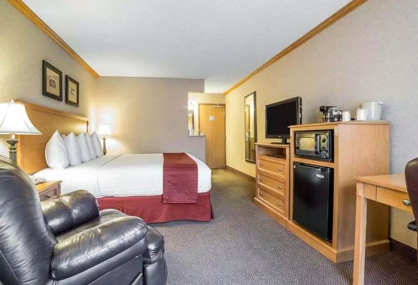 キングサイズベッドのスタンダードルーム, Quality Inn & Suites Casper Near Event Center