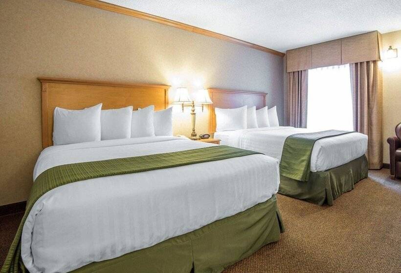带2个双人床的标准工作室, Quality Inn & Suites Casper Near Event Center