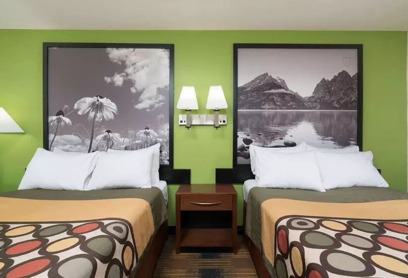 اتاق استاندارد با 2 تخت دوبل, Super 8 By Wyndham Rochester Mayo Clinic Area