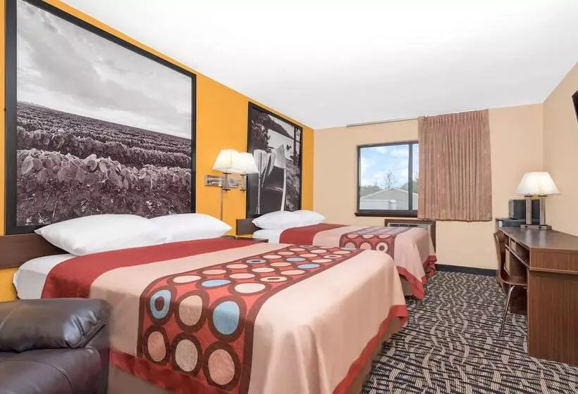 اتاق استاندارد با 2 تخت دوبل, Super 8 By Wyndham Rochester Mayo Clinic Area