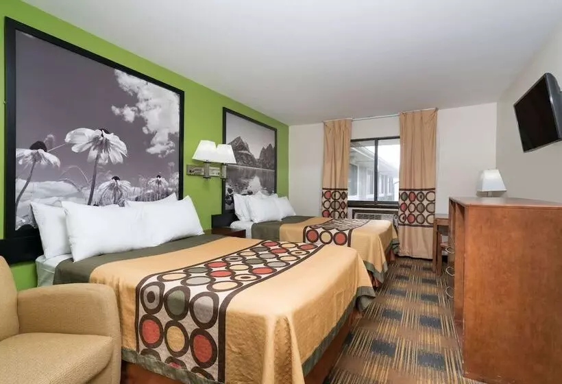 اتاق استاندارد با 2 تخت دوبل, Super 8 By Wyndham Rochester Mayo Clinic Area