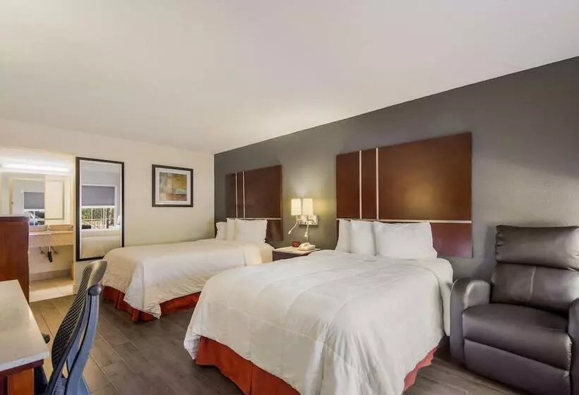 ２ダブルベッドのスタンダードルーム, Surestay Hotel By Best Western Sarasota Lido Beach