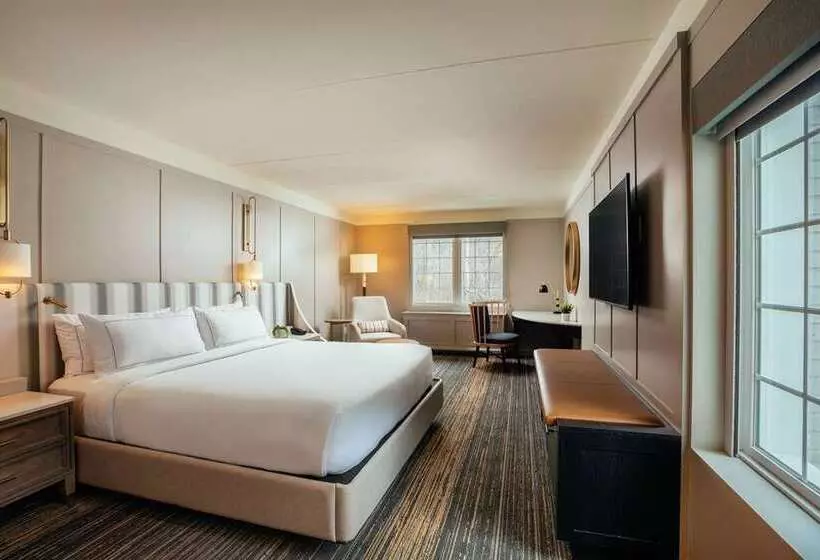 キングサイドベッドのスタンダードワンルーム, The Inverness Denver, a Hilton Golf & Spa Resort