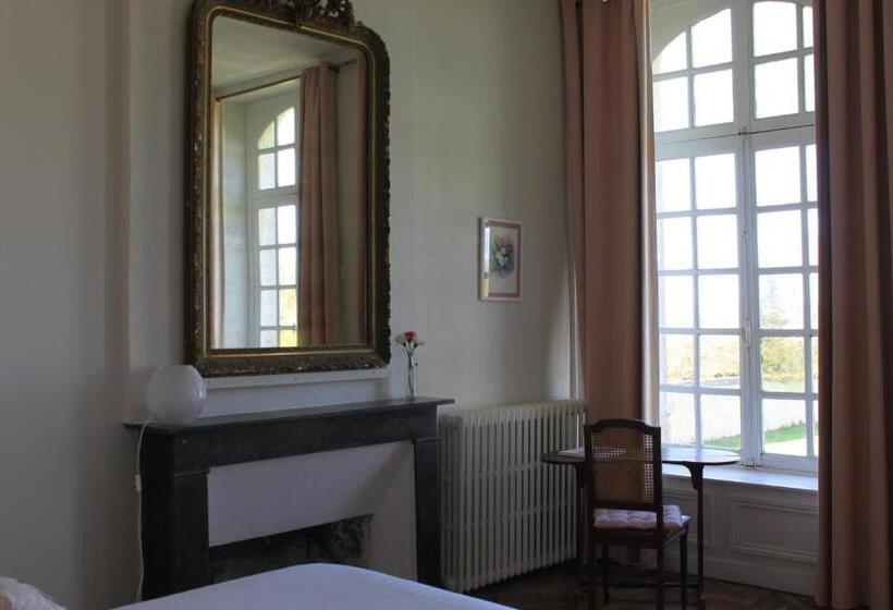 标准间带游泳池, Chambres D'hôtes Château De Martragny