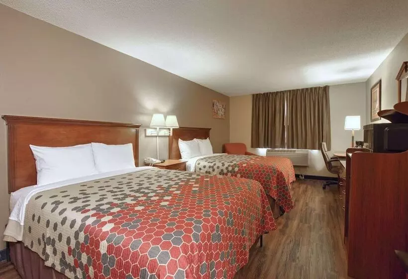 ２ダブルベッドのスタンダードルーム, Econo Lodge