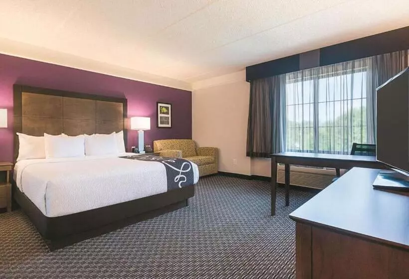 キングサイズベッドのデラックスルーム, La Quinta By Wyndham Atlanta Alpharetta