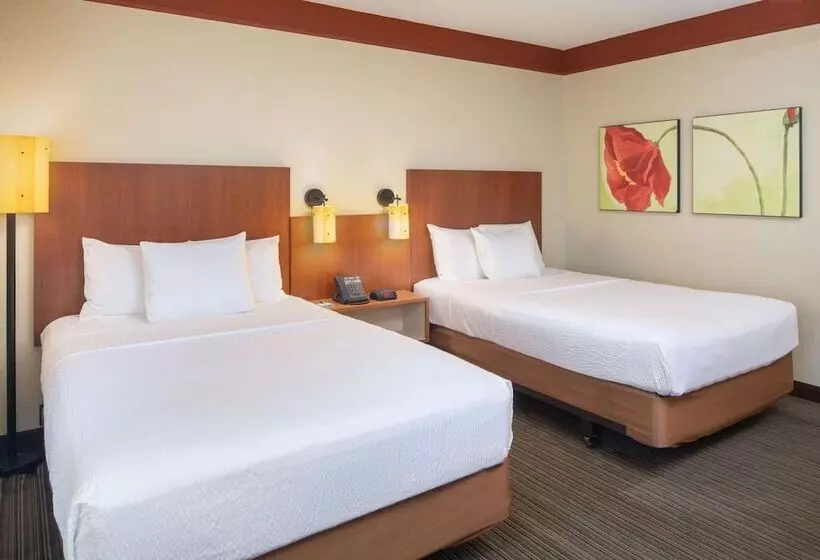 ２ダブルベッドのスタンダードルーム, La Quinta By Wyndham Atlanta Ballpark/galleria