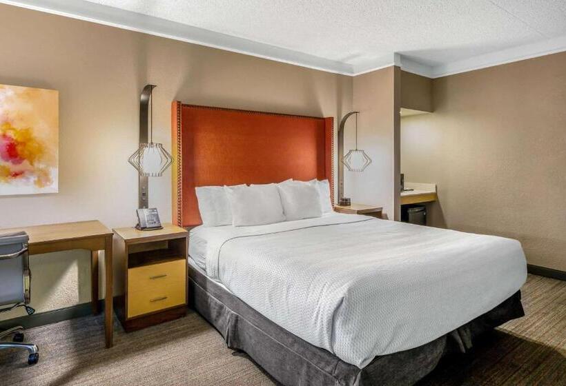 장애인을 위한 킹사이즈 침대 스탠다드 룸, La Quinta By Wyndham San Francisco Airport North Free Airport Shuttle