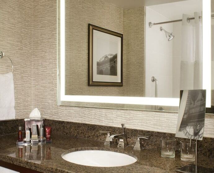 带2个双人床的标准工作室, Denver Airport Marriott At Gateway Park