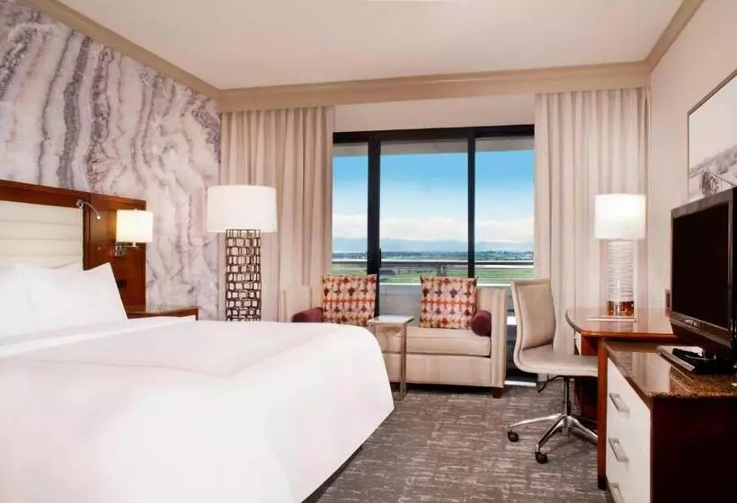 ダブルベッドスタンダードルーム, Denver Airport Marriott At Gateway Park