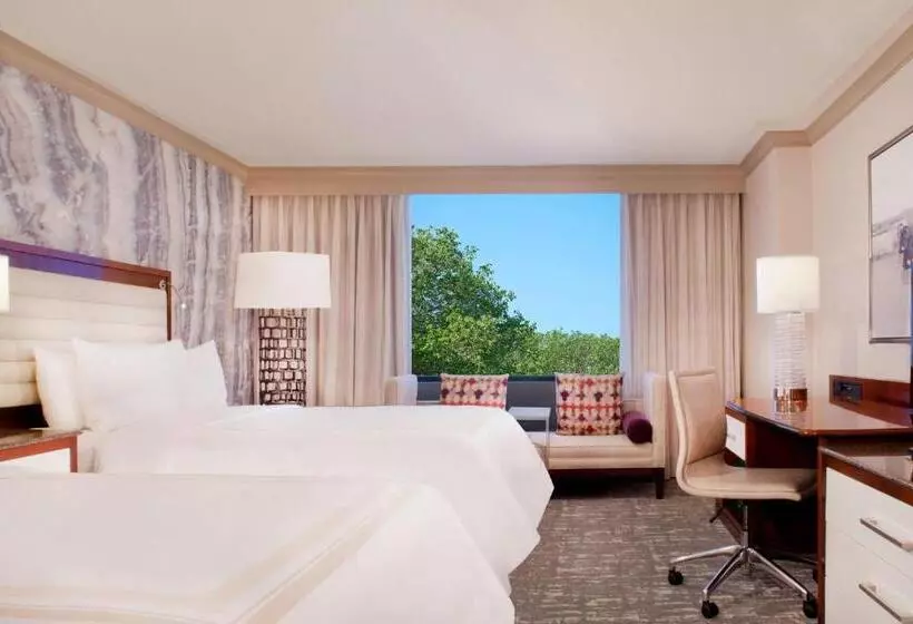 ２ダブルベッドのスタンダードルーム, Denver Airport Marriott At Gateway Park