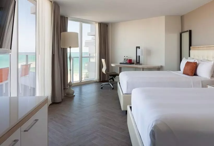Standard-huone 2 Parivuodetta, Marriott Stanton South Beach