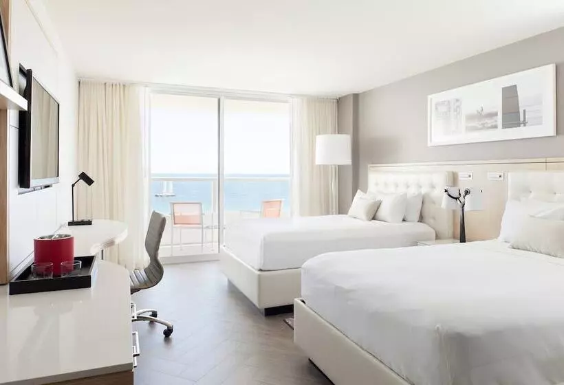 Standard-huone 2 Parivuodetta, Marriott Stanton South Beach