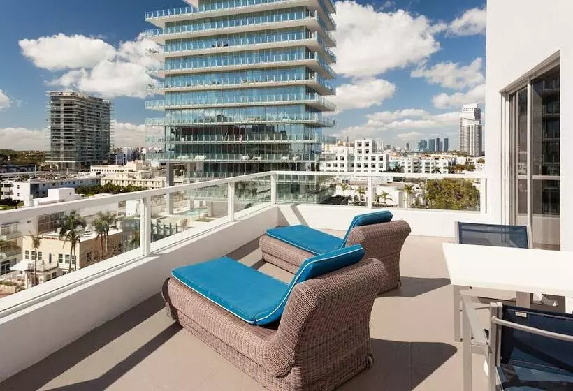 Standard-huone 2 Parivuodetta, Marriott Stanton South Beach