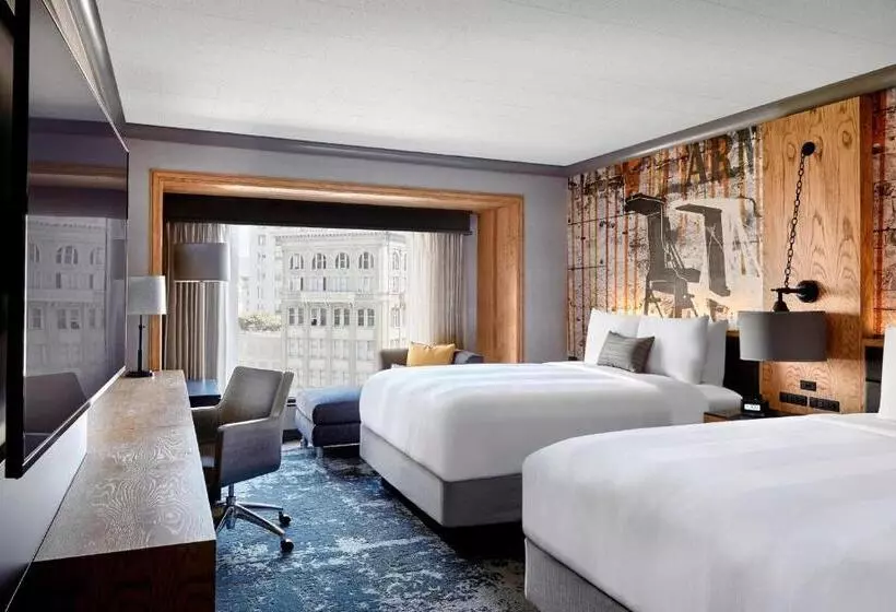 اتاق استاندارد با چشم‌انداز, Oakland Marriott City Center