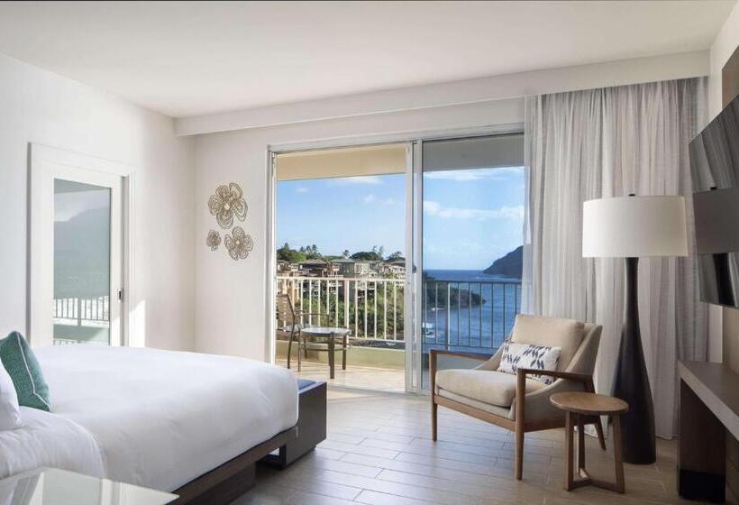 מיטת קינג בסוויטה, The Royal Sonesta Kaua I Resort Lihue