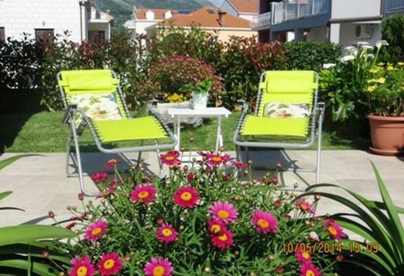 شقة غرفة نوم واحدة مطلة علي البحر مزوَّدة بشُرفة, Apartments Anuška