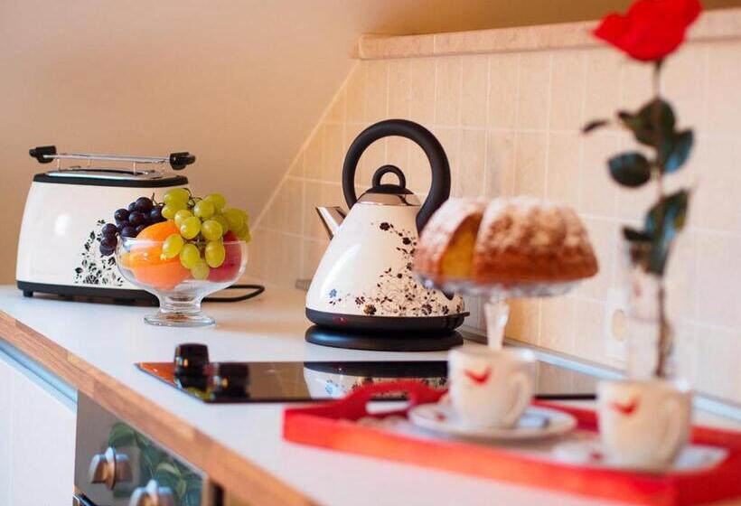 شقة غرفة نوم واحدة مطلة علي البحر مزوَّدة بشُرفة, Apartments Anuška