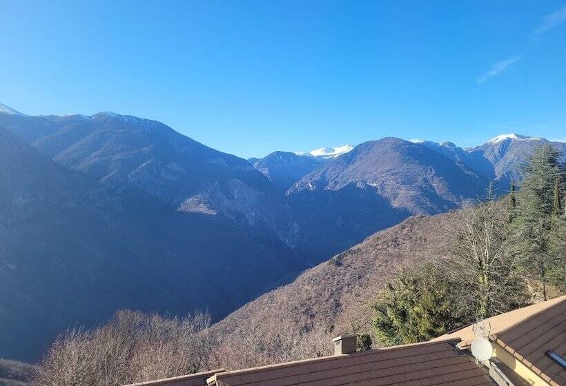 غرفة قياسية مطلة على الجبل, Hostellerie De Rimplas