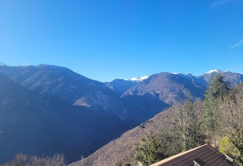 غرفة قياسية مطلة على الجبل, Hostellerie De Rimplas