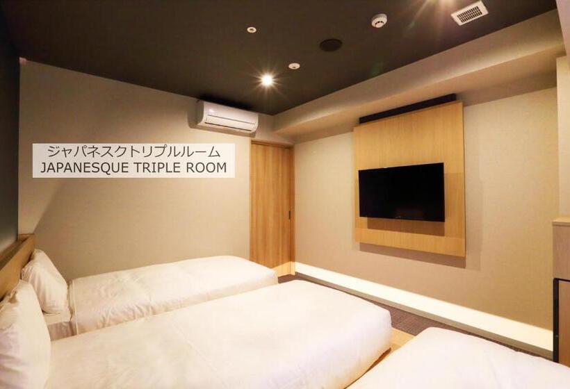 اتاق استاندارد سه نفره, Henn Na Hotel Kanazawa Korimbo
