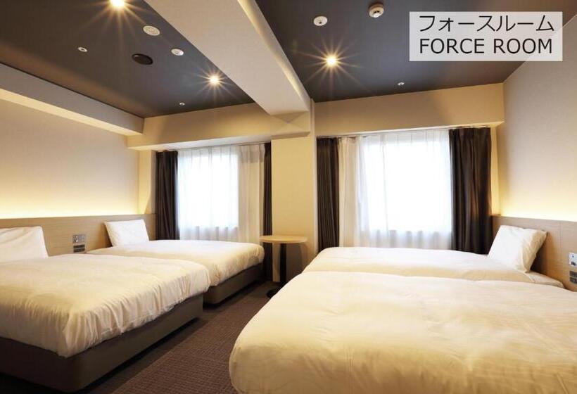 اتاق استاندارد چهار تخته, Henn Na Hotel Kanazawa Korimbo