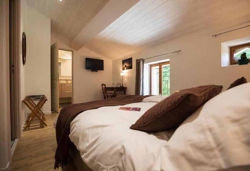 带大床的标准间, Domaine De Ludeye