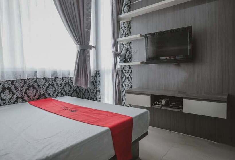 标准间, Reddoorz Apartment @ Saladin Mansion Margonda