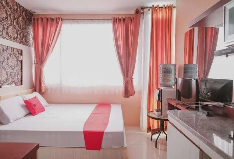 エコノミールーム, Reddoorz Apartment @ Saladin Mansion Margonda