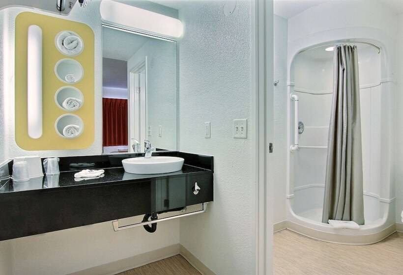 适合残疾人使用的标准间, Motel 6corpus Christi, Tx  East  North Padre Island