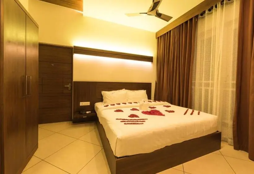 Chambre Deluxe King Size, Trivers Resort Munnar