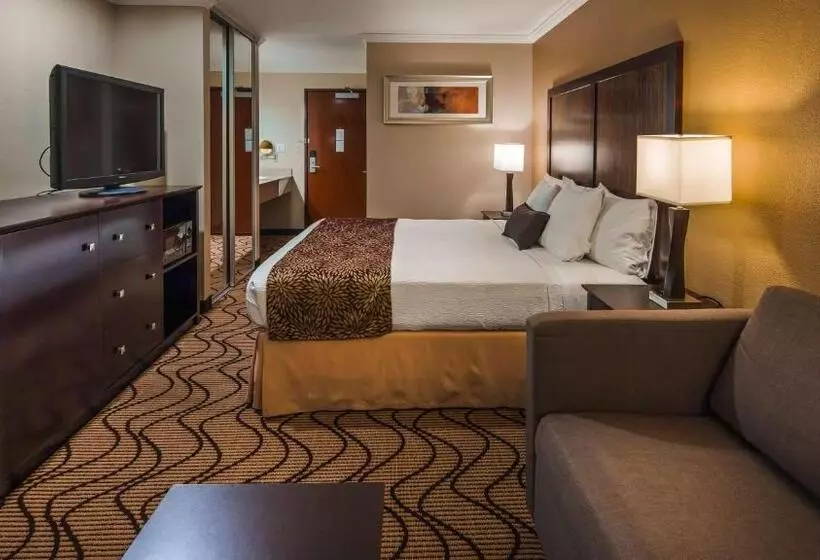 اتاق اجرایی با تخت بزرگ, Best Western Plus Orchid Hotel & Suites