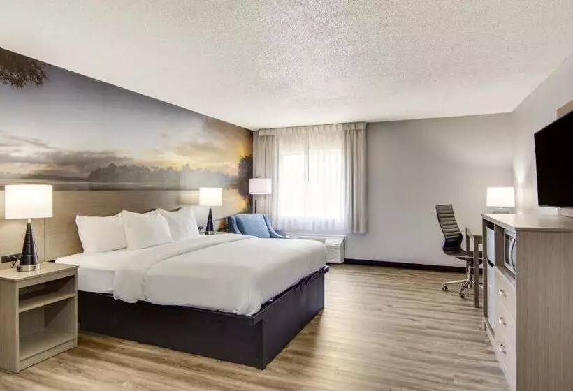 身障者適用キングサイズベッドルーム, Clarion Pointe On The Lake Clarksvillesouth Hill West