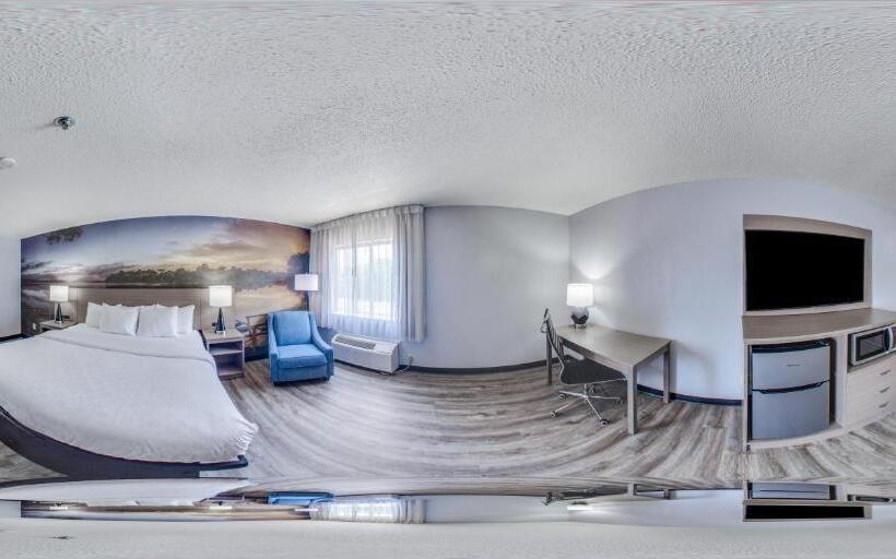 Номер Стандарт Кровать Кинг Адаптированный для Инвалидов, Clarion Pointe On The Lake Clarksvillesouth Hill West