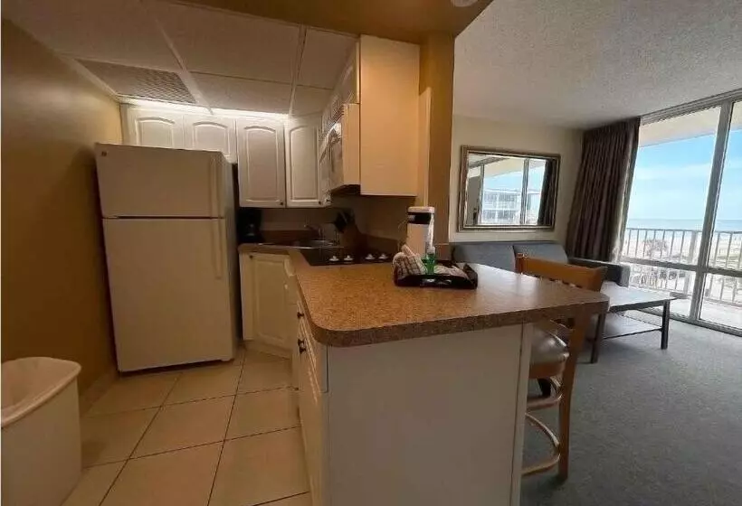 １ベッドルームのデラックスアパートメント, Outrigger Beach Club Resort