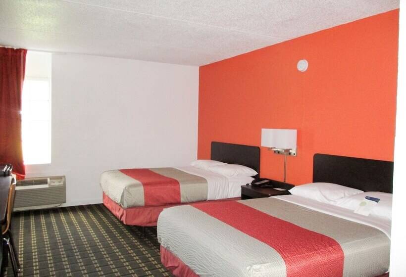 Номер Стандарт 2 Двуспальные Кровати, Motel 6vicksburg, Ms