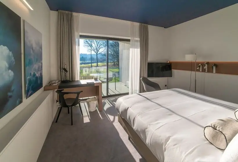景色の見えるスーペリアルーム, Le Domaine Des Vanneaux Golf Et Spa Mgallery