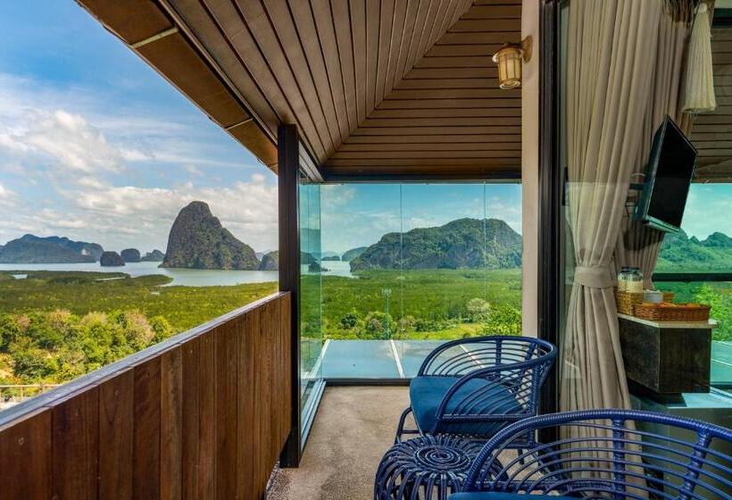 غرفة سوبيريور مطلّة علي البحر, Sametnangshe Boutique