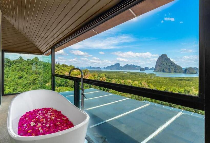 غرفة سوبيريور مطلّة علي البحر, Sametnangshe Boutique