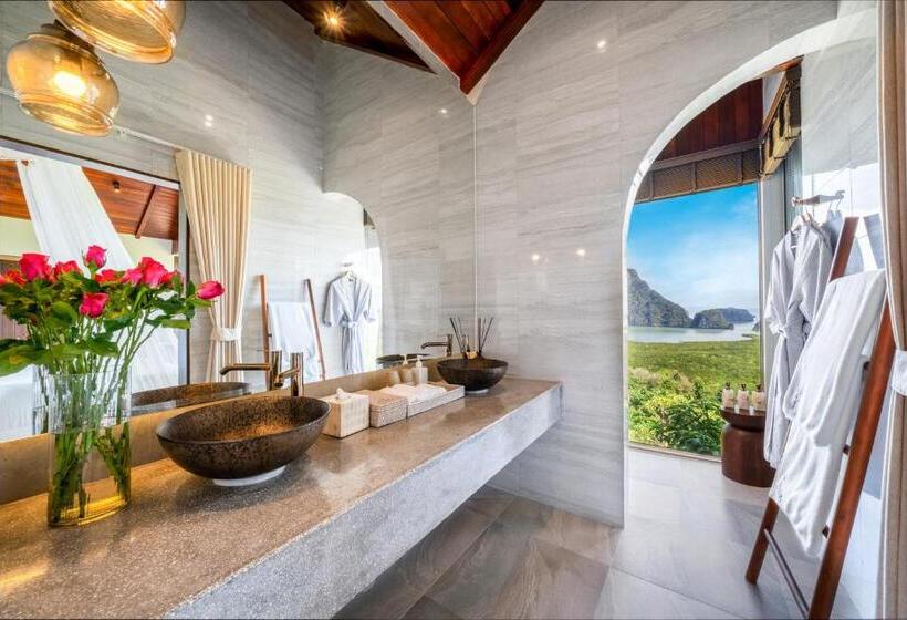 فيلا ديلوكس غرفة نوم واحدة مطلة على البحر, Sametnangshe Boutique