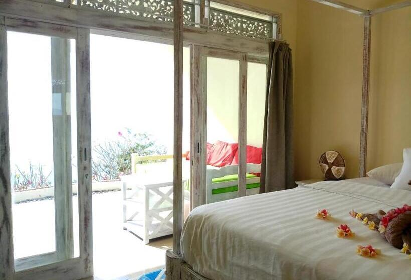 סוויטת 2 חדרי שינה, Waenis Sunset View Hotel And Restaurant, Amed, Bali