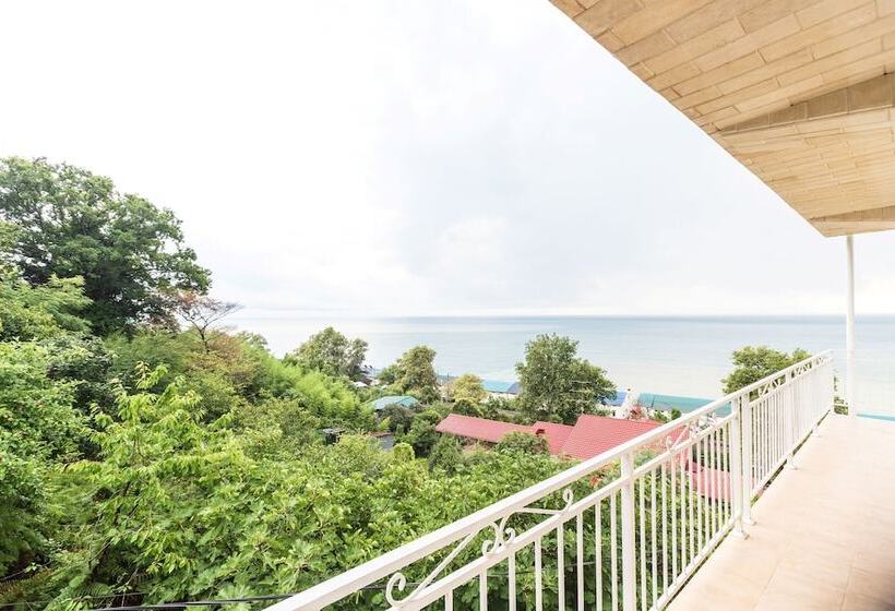 غرفة قياسية مطلّة علي البحر مزوَّدة بشُرفة, Villa Terrasa