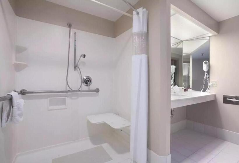 适合残疾人士使用的带超级大床的标准间, 41 Lakefront Hotel, Trademark Collection By Wyndham
