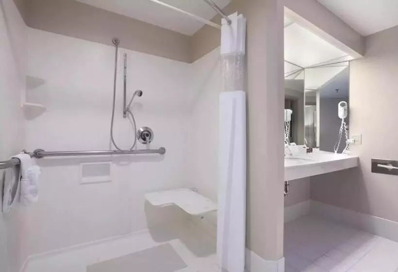 身障者適用キングサイズベッドルーム, 41 Lakefront Hotel, Trademark Collection By Wyndham