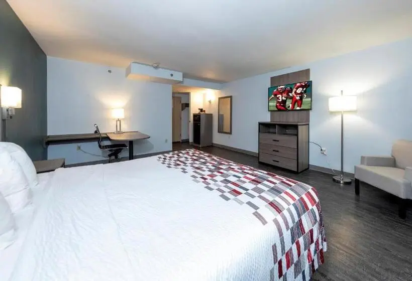 اتاق سوپریور با تخت بزرگ, Red Roof Inn & Suites Wilmington – New Castle